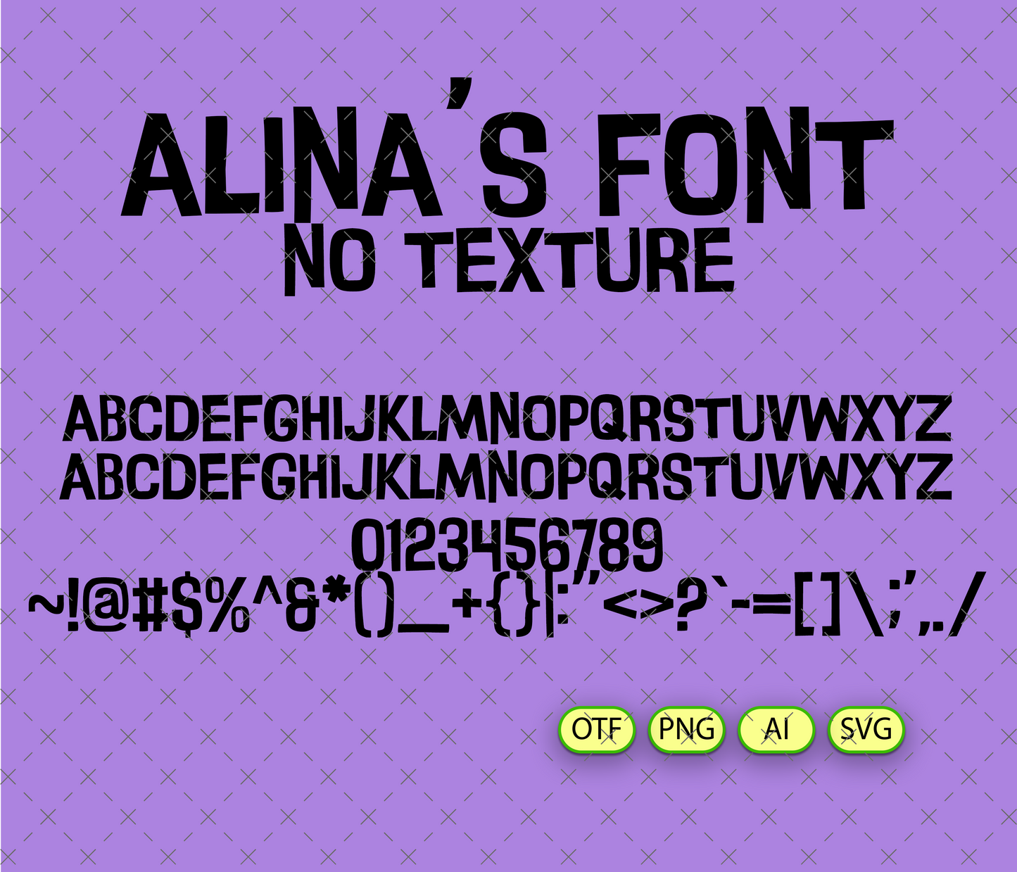 FREE Halloween Bats Pattern Font