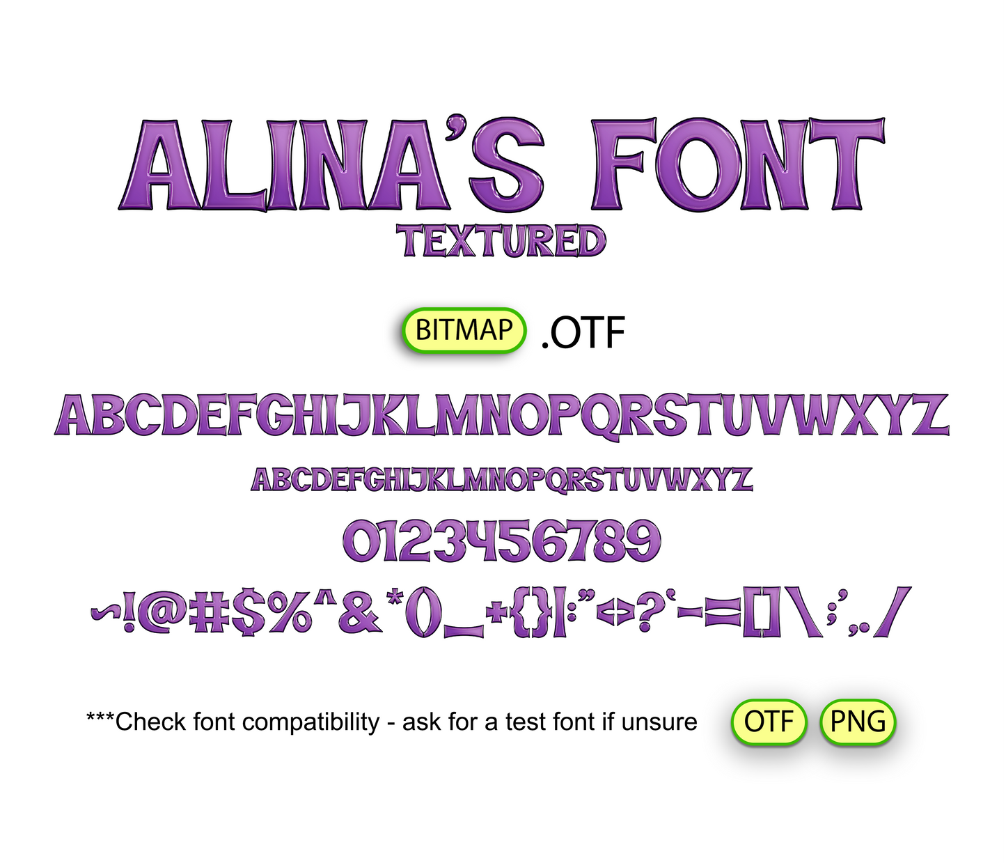 Pop Star Glam Font Textured