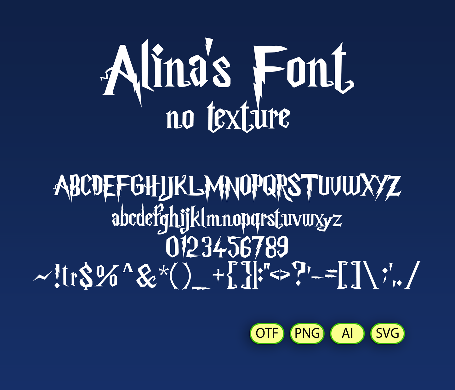 Wizarding Academy Font Textured - Alina's Fonts
