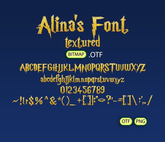 Wizarding Academy Font Textured - Alina's Fonts