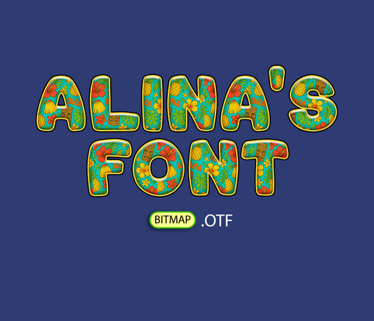 FREE Island Breeze Pattern Font