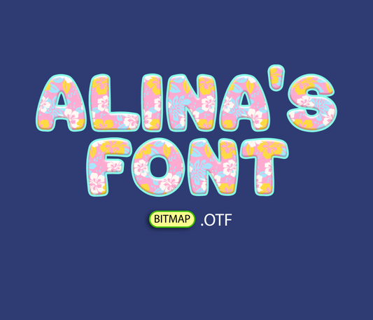 FREE Aloha Breeze Pattern Font