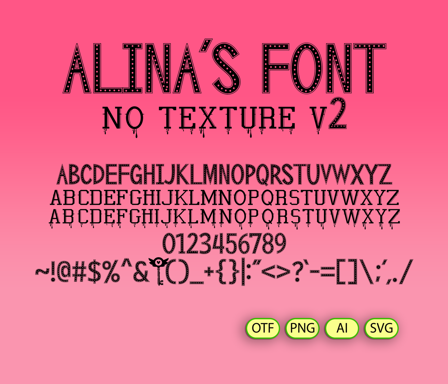 Infernal Inn Font Textured Bundle - Alina's Fonts