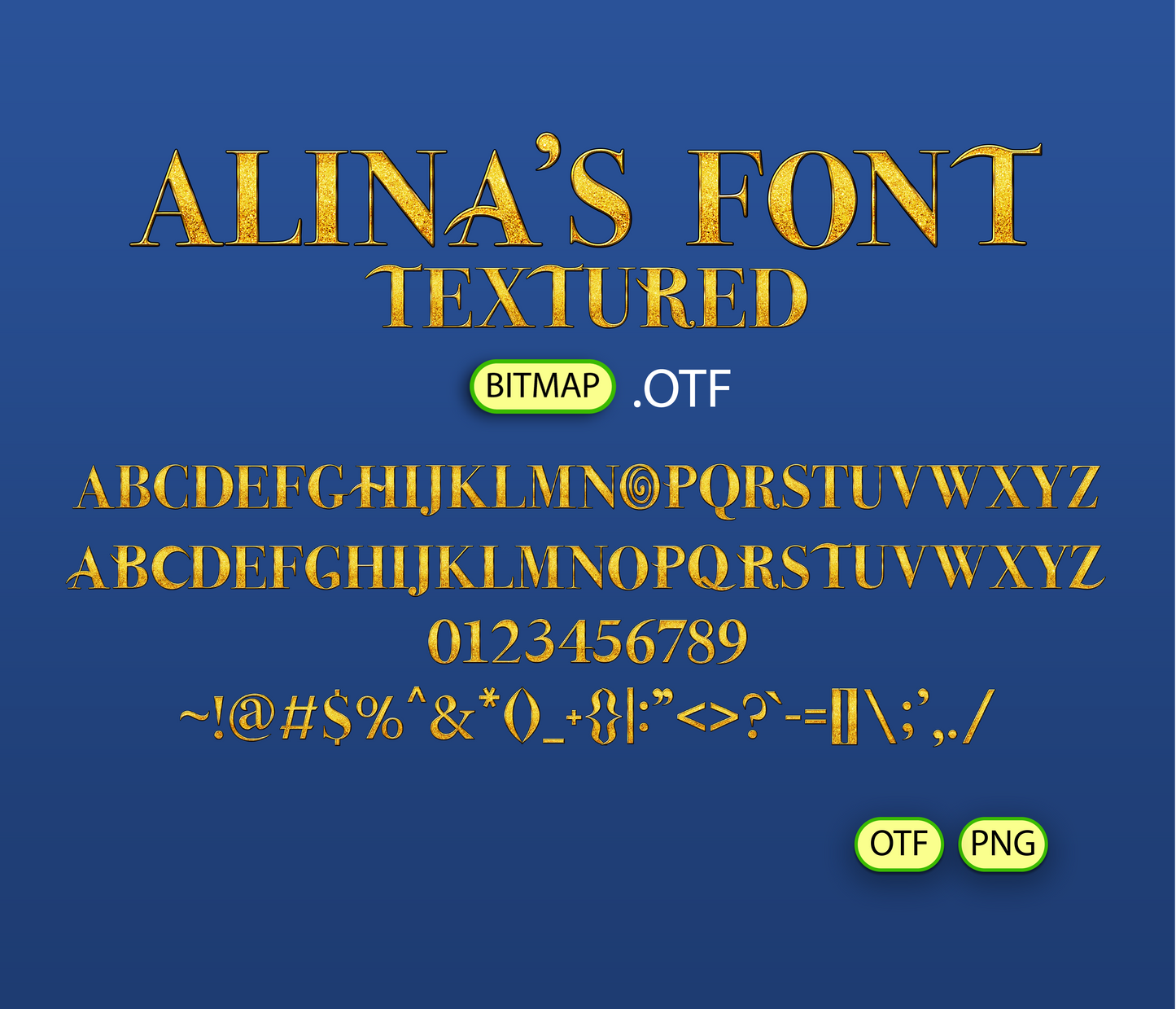 Enchanted Trio Girls Font Textured