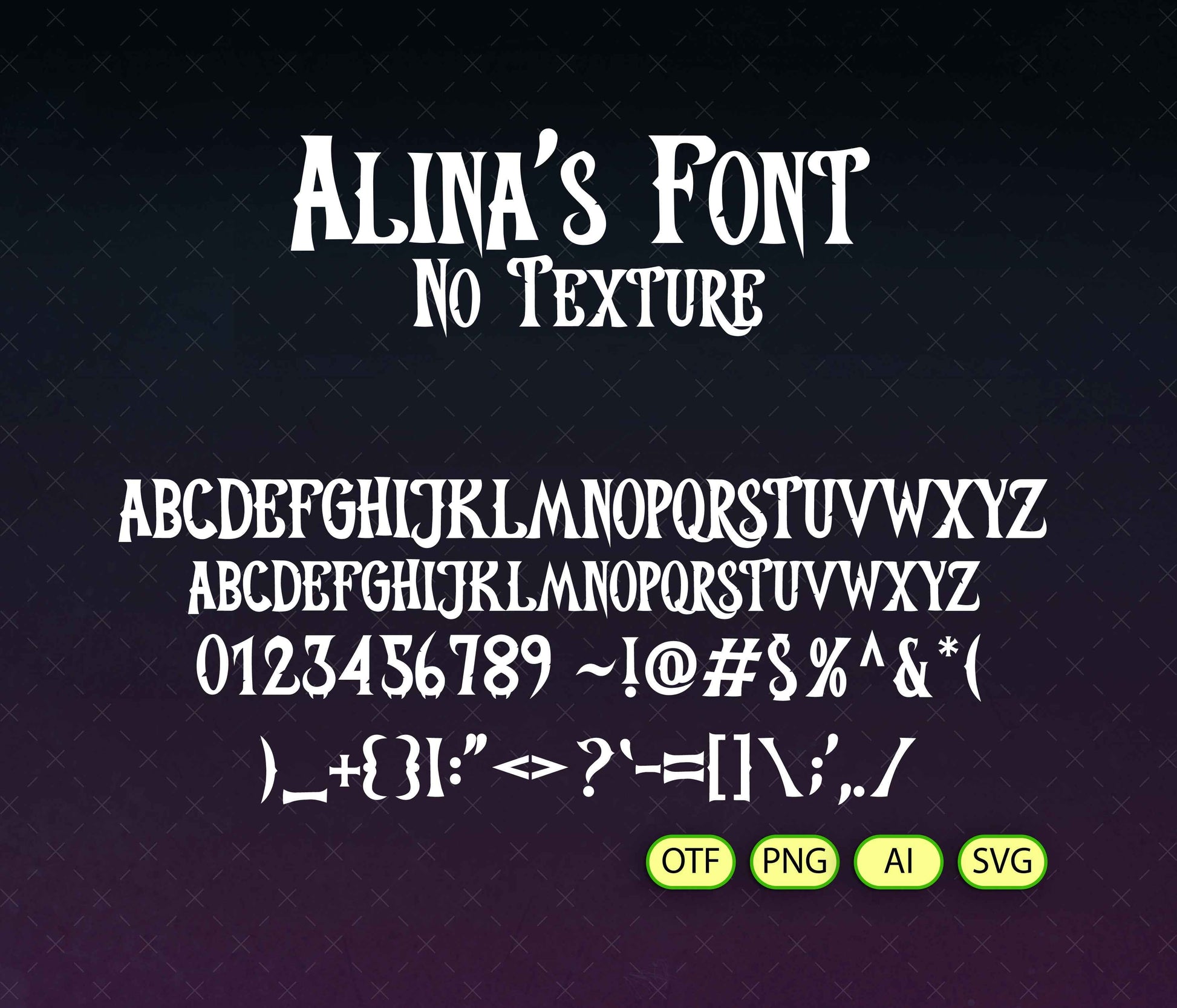 Monster Resort Font Textured - Alina's Fonts