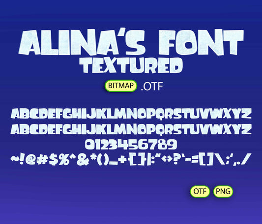 Frost Era Font Textured - Alina's Fonts