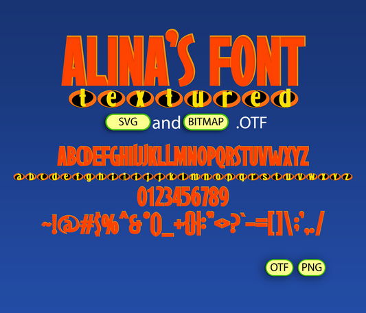 Incredible Heroes Font Textured - Alina's Fonts