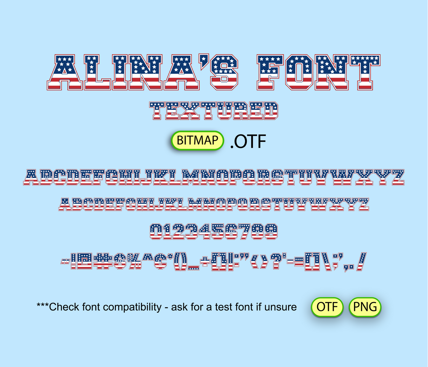Varsity Patriot Font Textured
