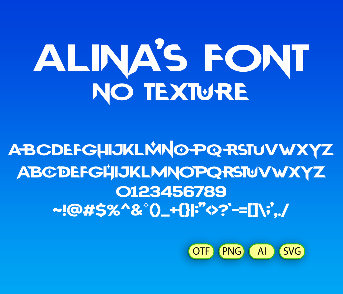 Idol Exorcists Font Textured