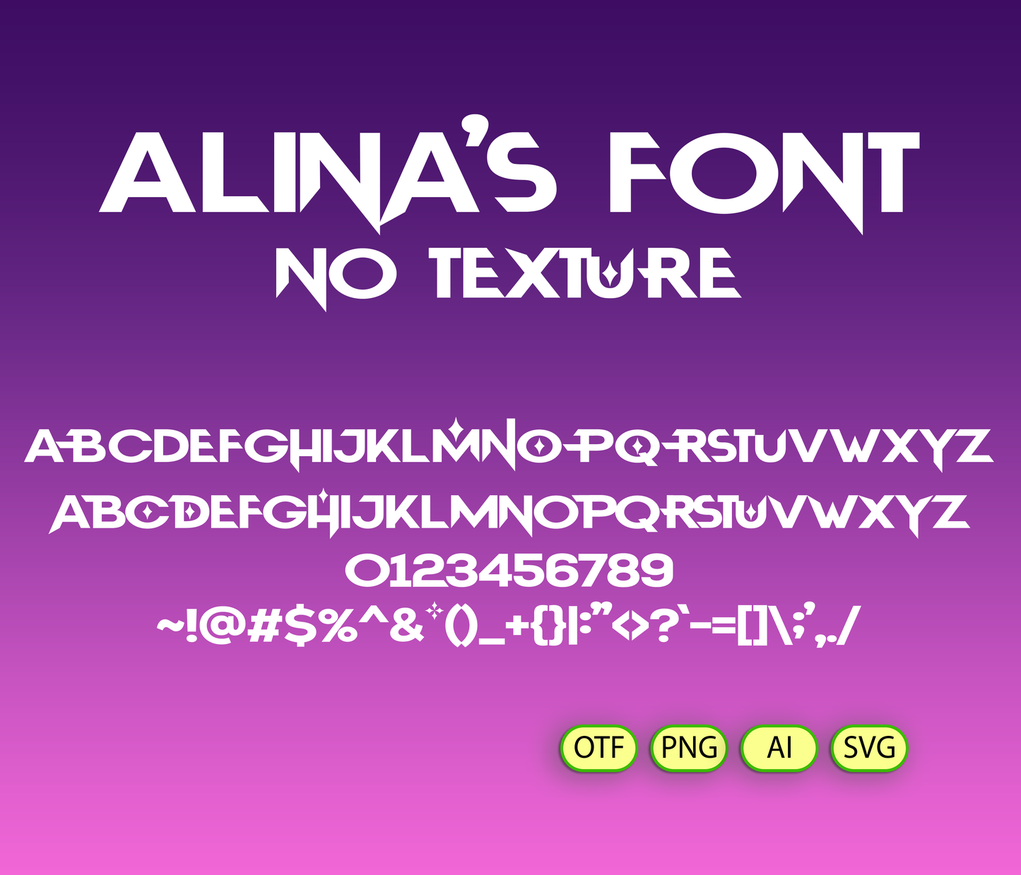 K-Wave Monster Slayers Font Textured