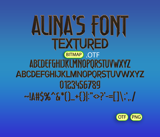 Wilderness Tracker Font Textured - Alina's Fonts