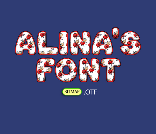 FREE Ladybug Spotted Edition Pattern Font