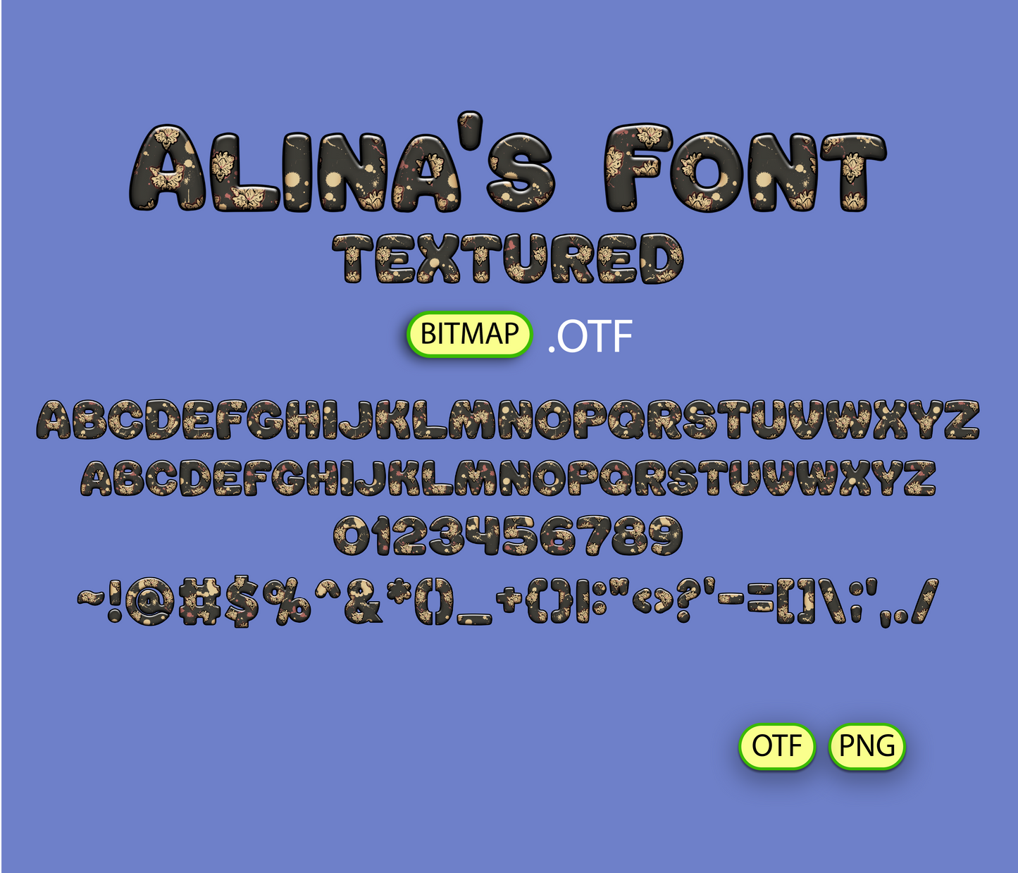 FREE The Last of Us Survival Pattern Font