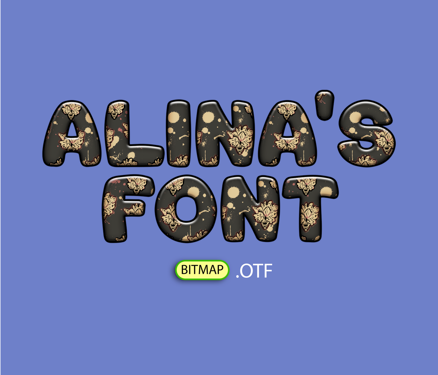 FREE The Last of Us Survival Pattern Font