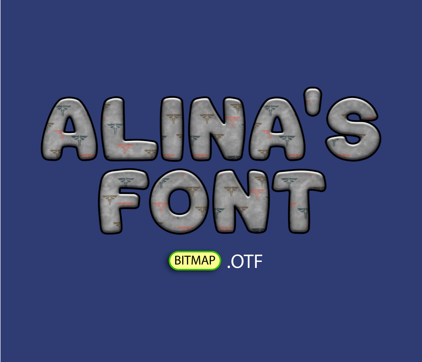 FREE Cordyceps Outbreak Pattern Font