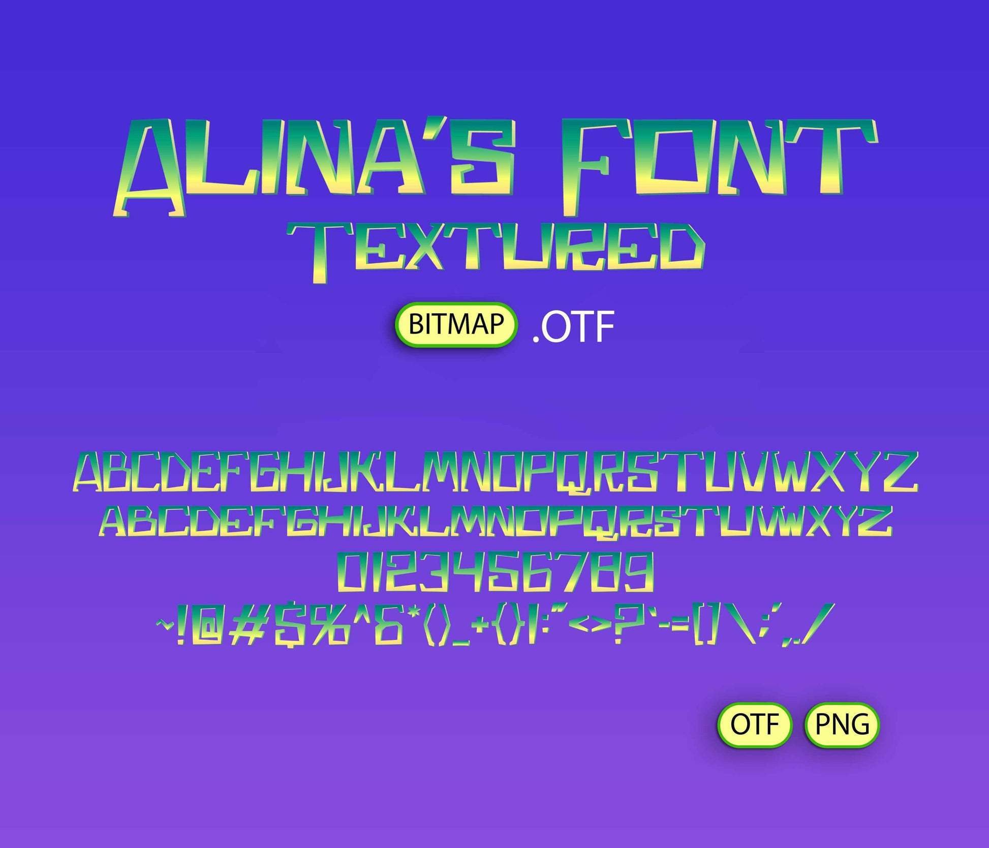 Charming Lizard Font Textured - Alina's Fonts