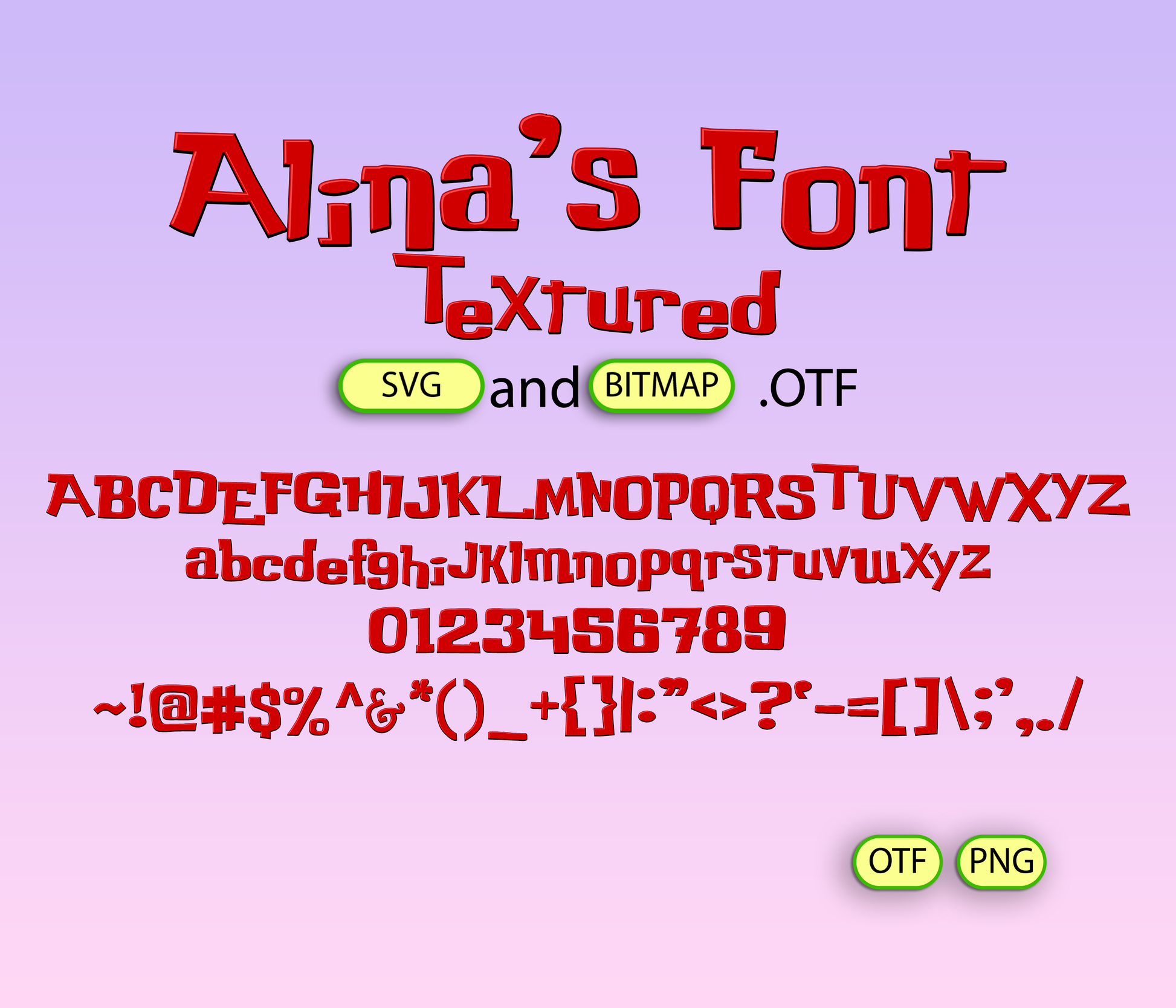 Island Friendship Font Textured - Alina's Fonts