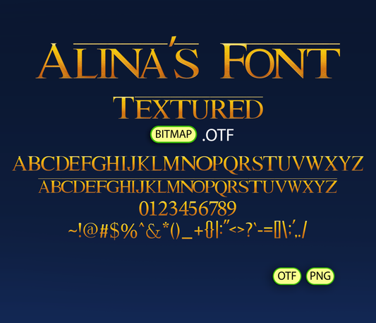 Savannah King Font Textured - Alina's Fonts