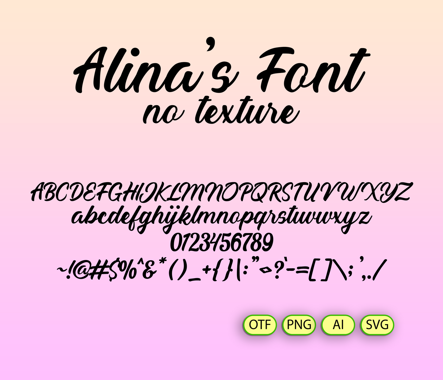 Rainbow Fantasy Font Textured - Alina's Fonts