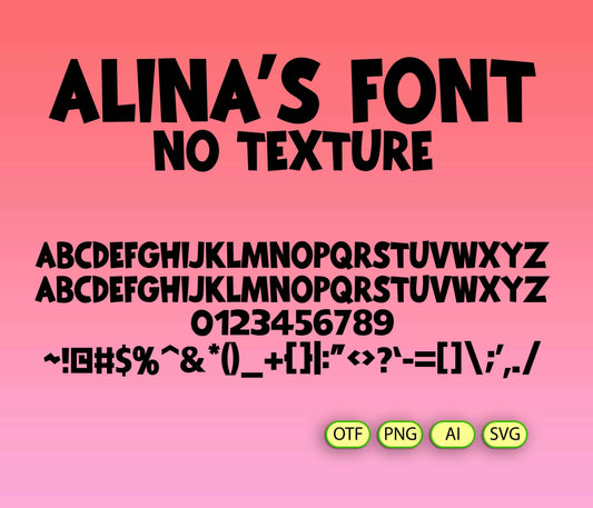 Chaotic Home Font - Alina's Fonts