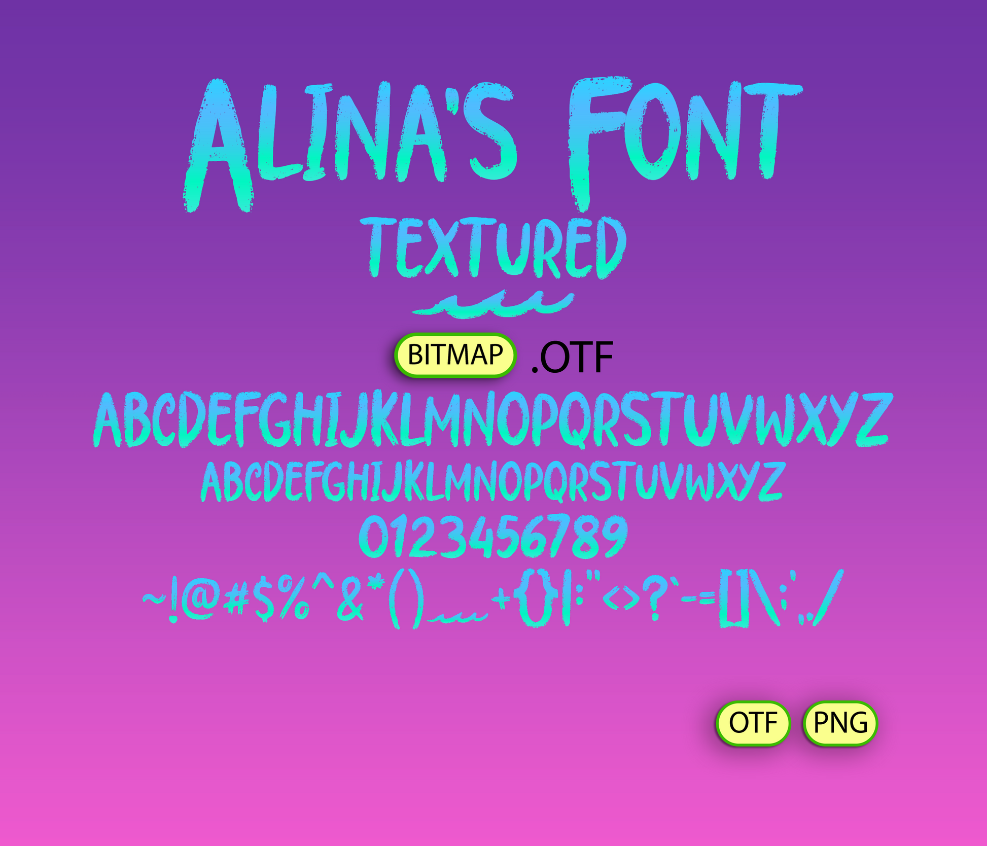 Riviera Font Textured - Alina's Fonts