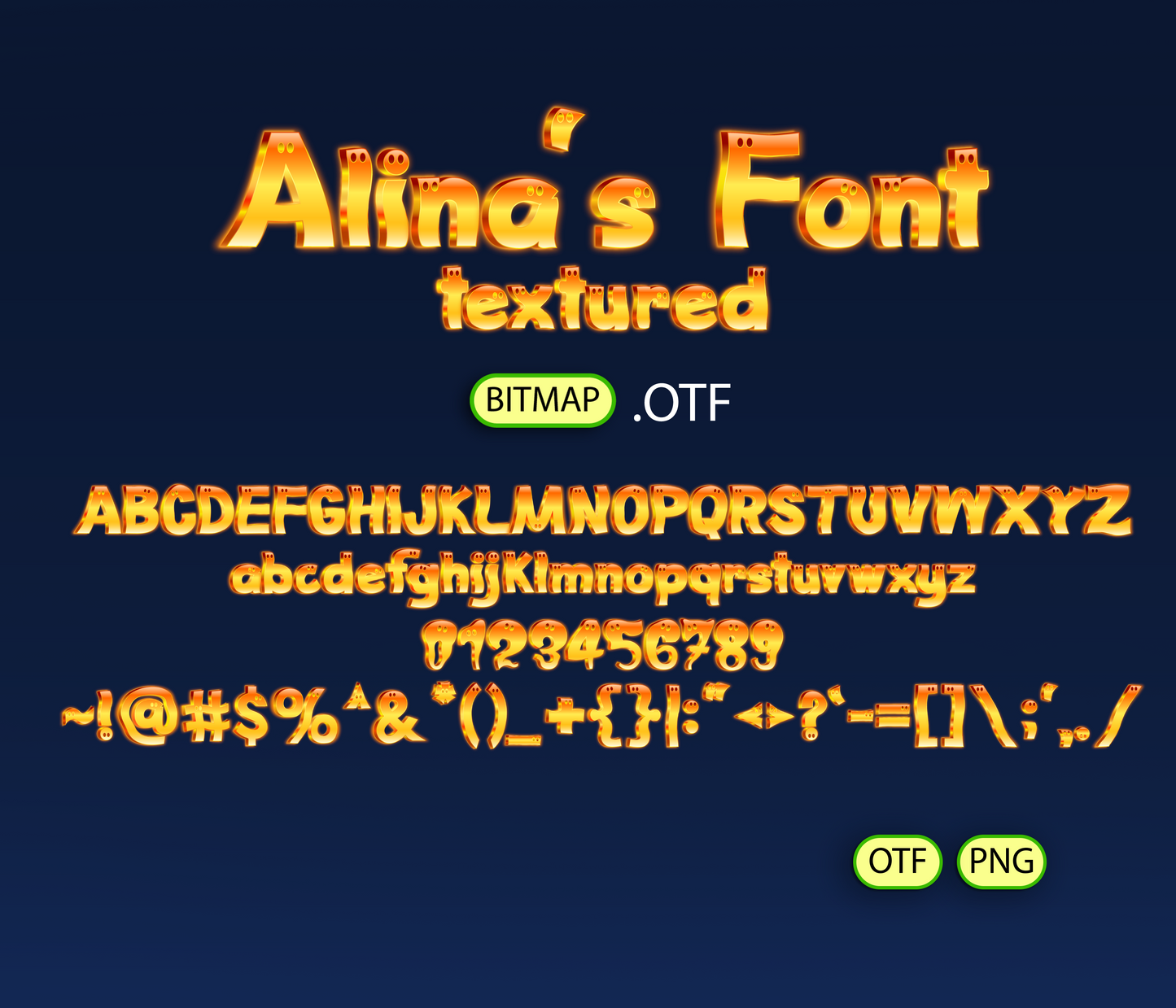 Poltergeist Pursuer's Font Textured - Alina's Fonts
