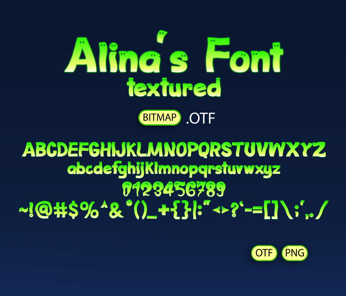 Phantom Plumber Font Textured - Alina's Fonts