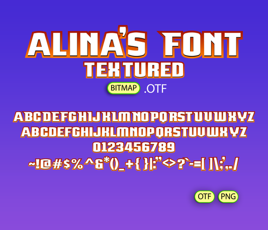 Epic Showdown Font Textured - Alina's Fonts