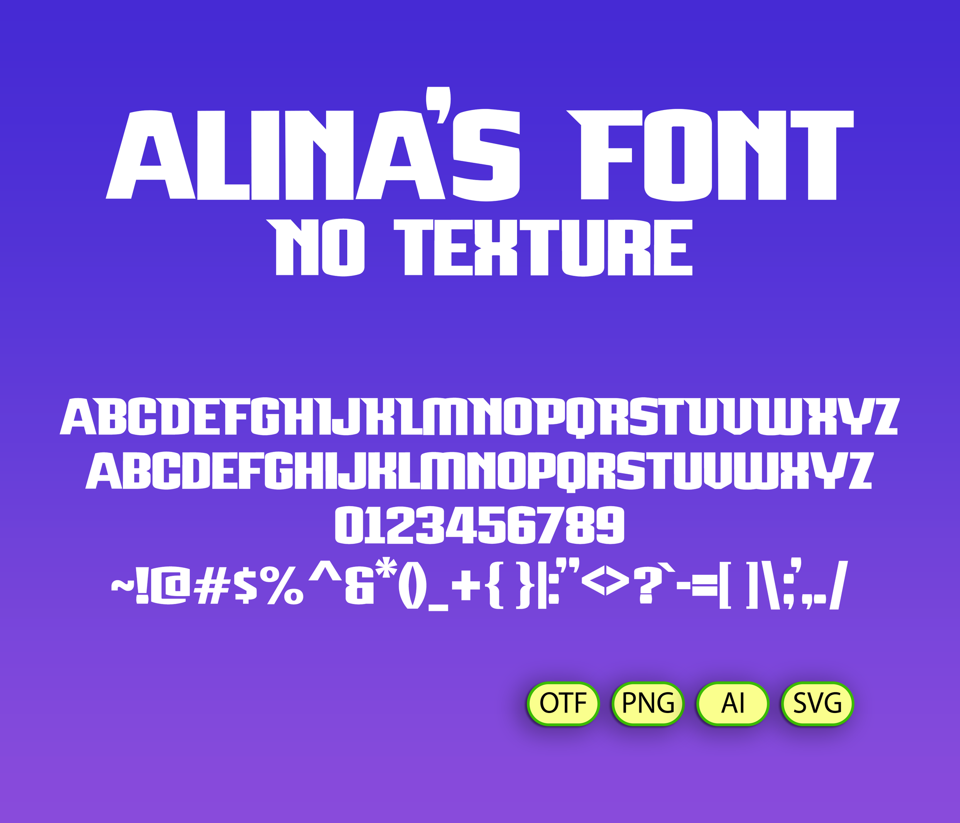 The Villainous Alliance Font - Alina's Fonts
