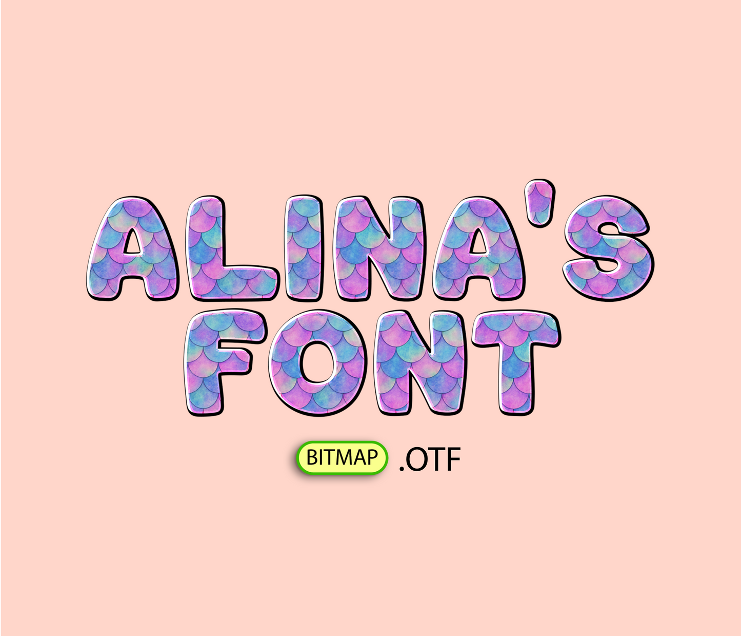 Ocean Enchantment Pattern Font