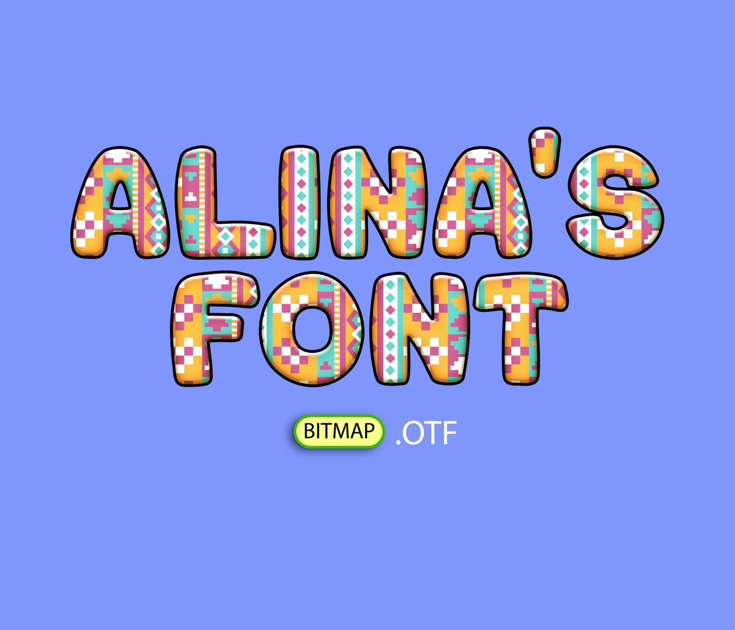 FREE Viva México Pattern Font