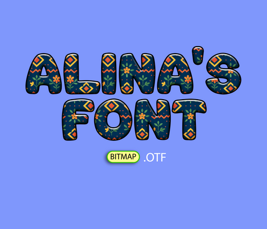 FREE Sangre de Cristo Pattern Font