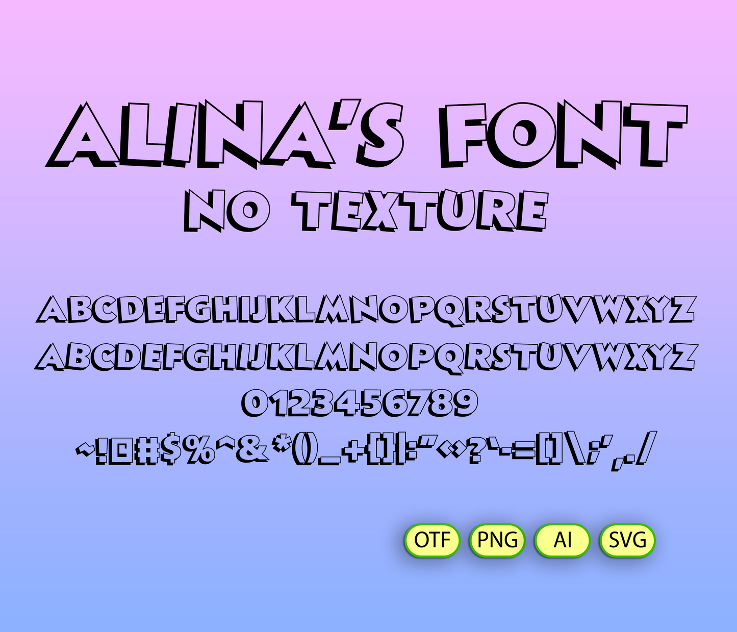 Playful Mouse Font Textured - Alina's Fonts