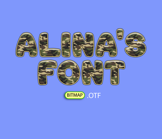 FREE Battle Command Pattern Font