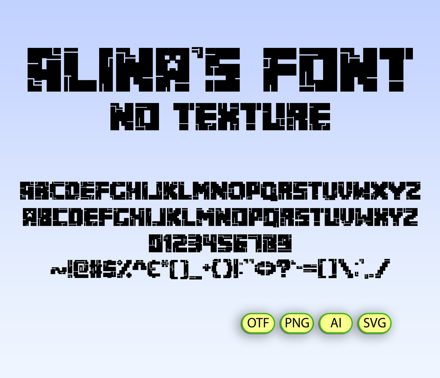 Kubekreation Font Textured - Alina's Fonts