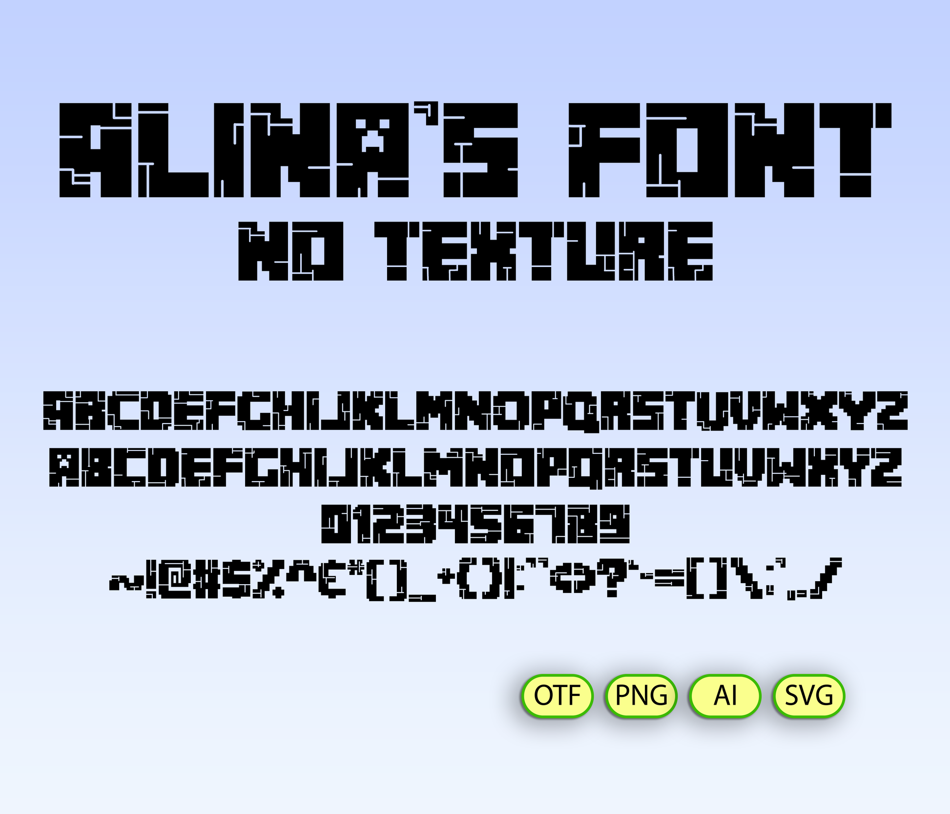 Kubekreation Font Textured - Alina's Fonts
