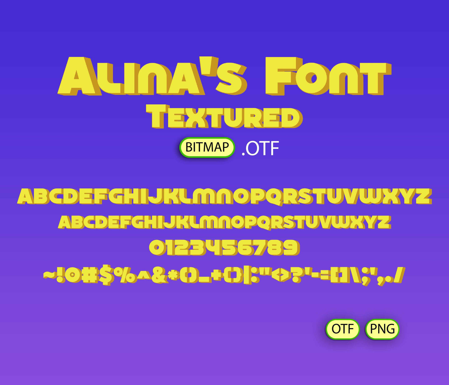 Mischievous Helpers Font Textured Bundle - Alina's Fonts