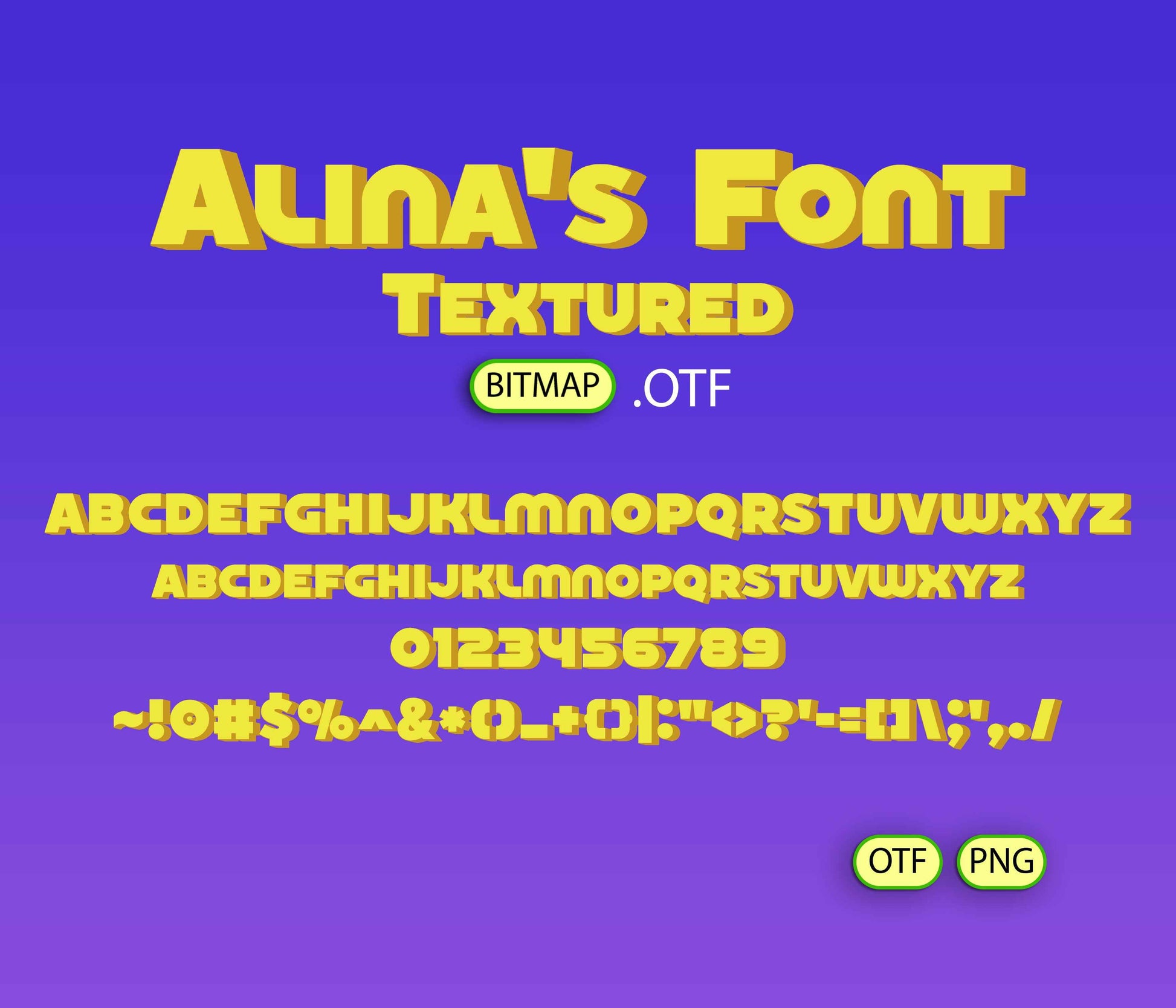 Mischievous Helpers Font Textured Bundle - Alina's Fonts