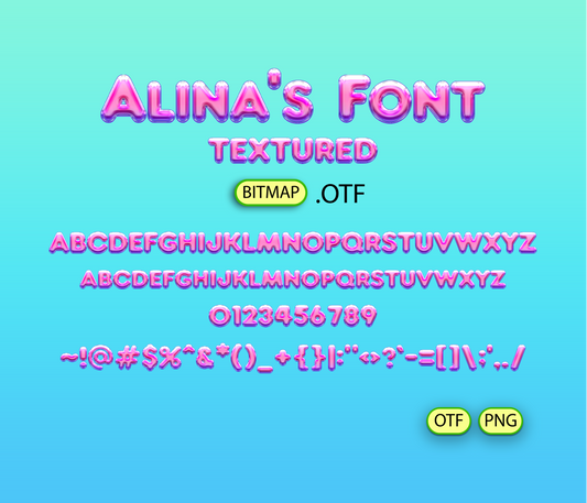 Multiverse Font Textured