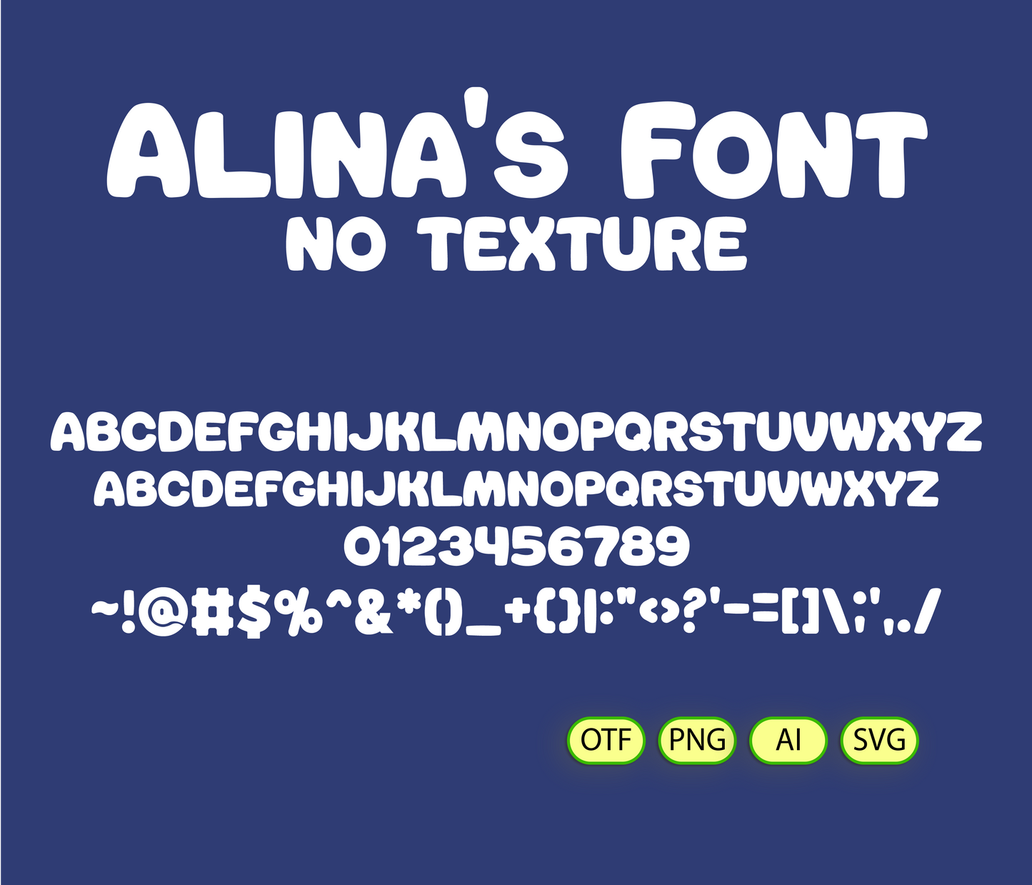FREE Fungi Woodland Pattern Font