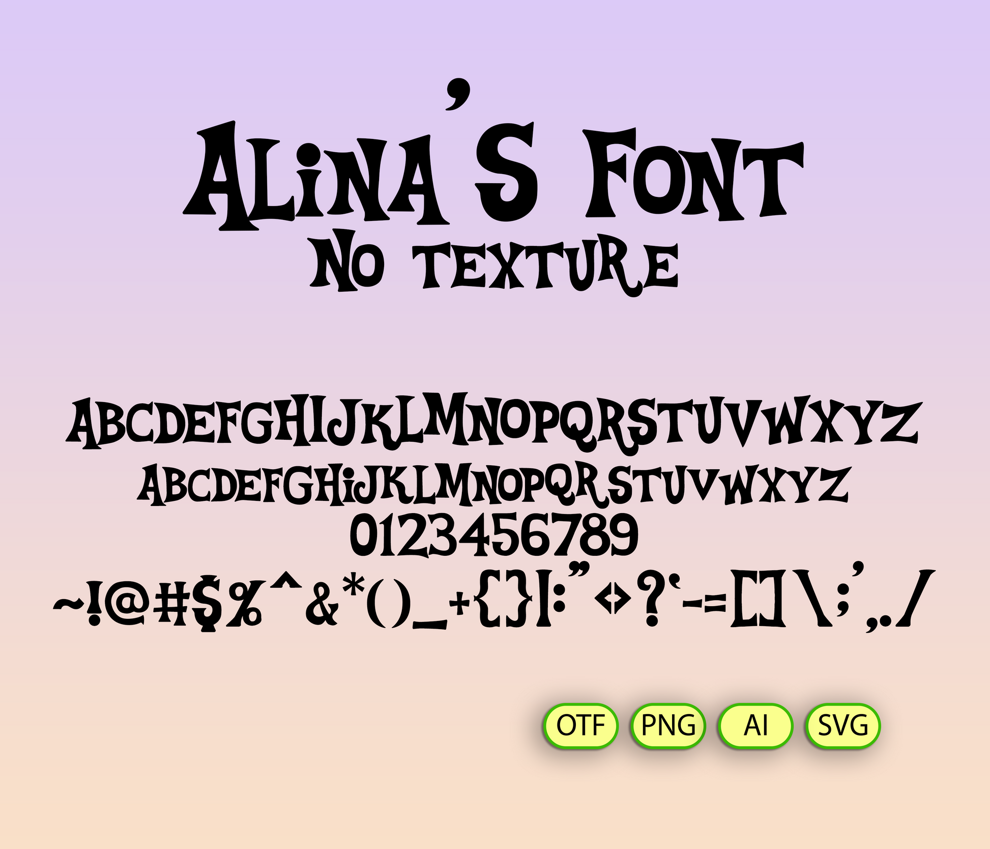 Rainbow Dreams Fonts Textured Bundle - Alina's Fonts