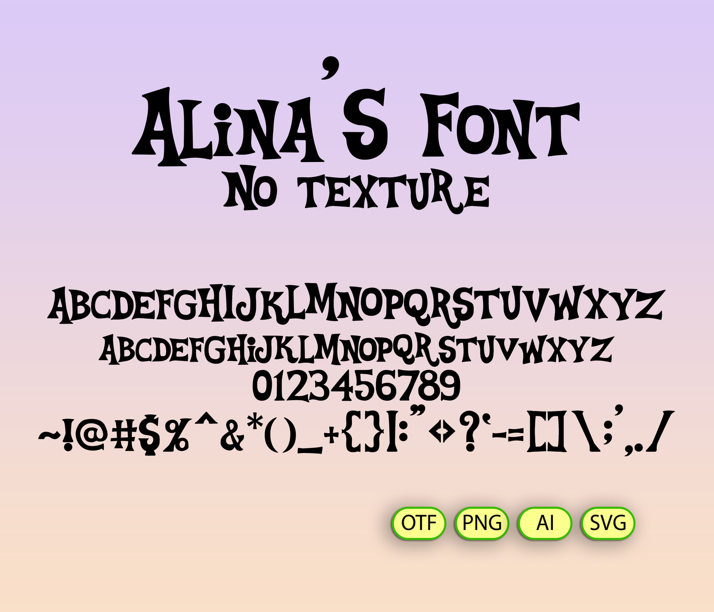 Friendship Magic Font - Alina's Fonts