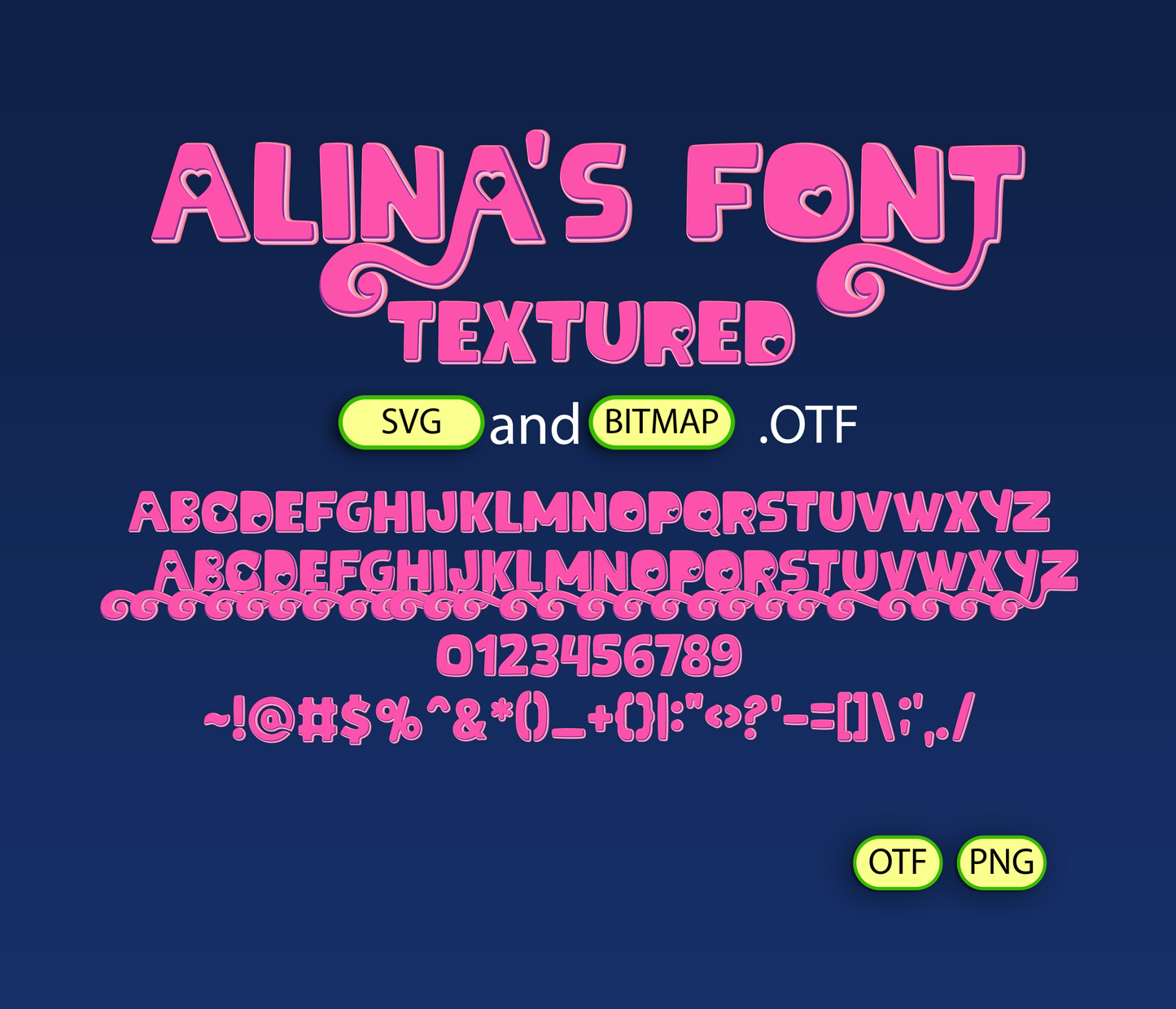Enchanted Equines and Magic Font Textured - Alina's Fonts