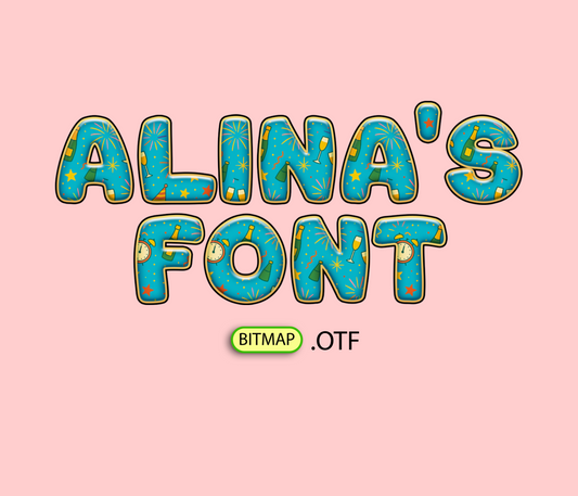 FREE Midnight Sparkle Pattern Font