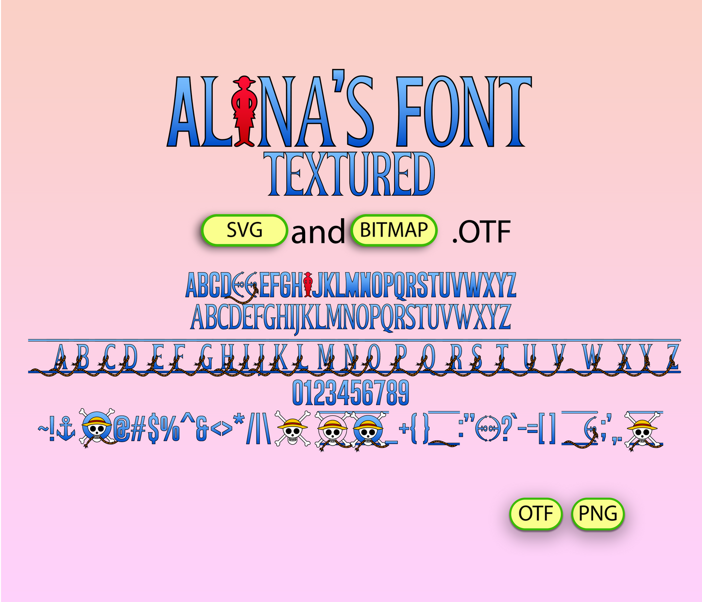 Grand Pirates Font Textured Ocean Adventure Treasure