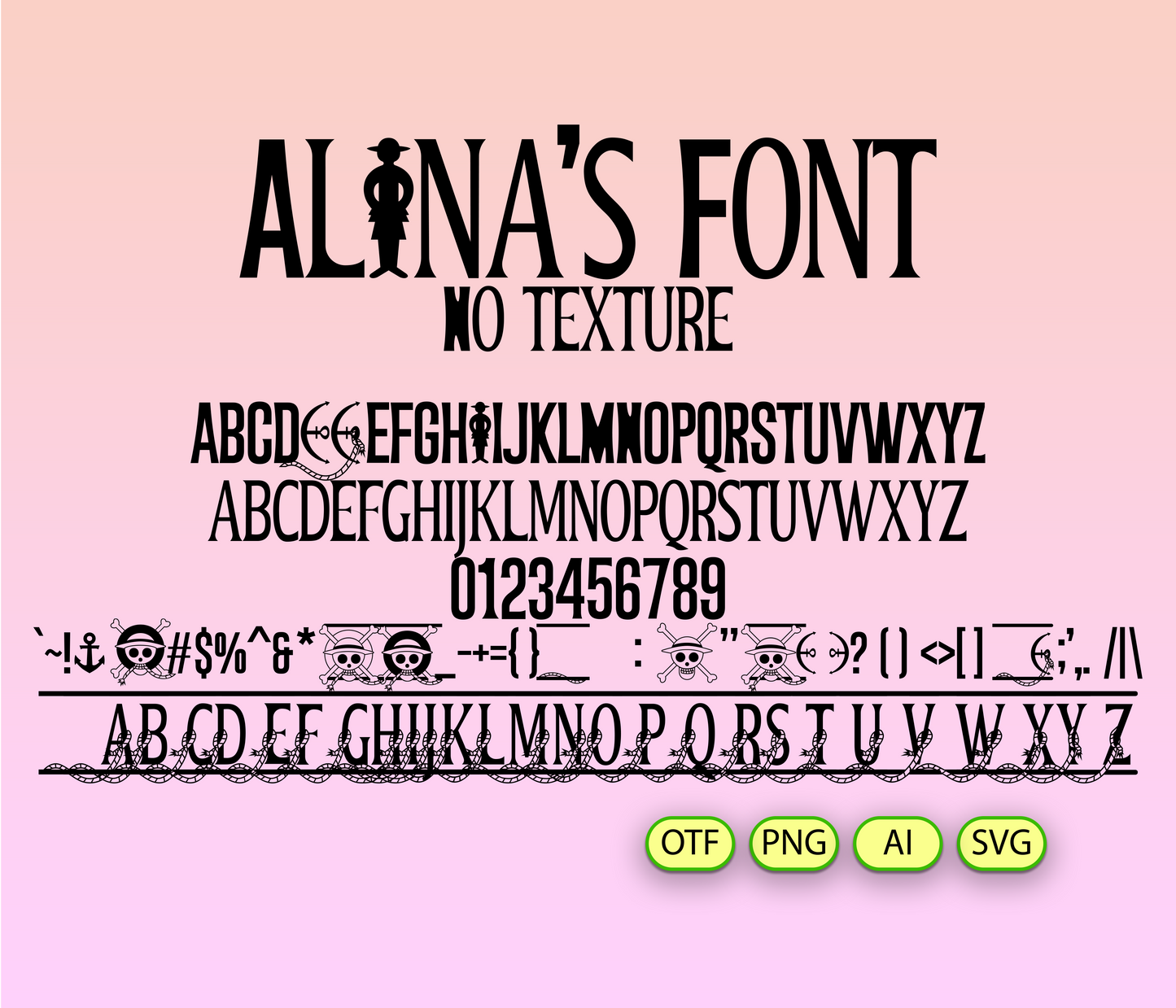 Grand Pirates Font Textured Ocean Adventure Treasure