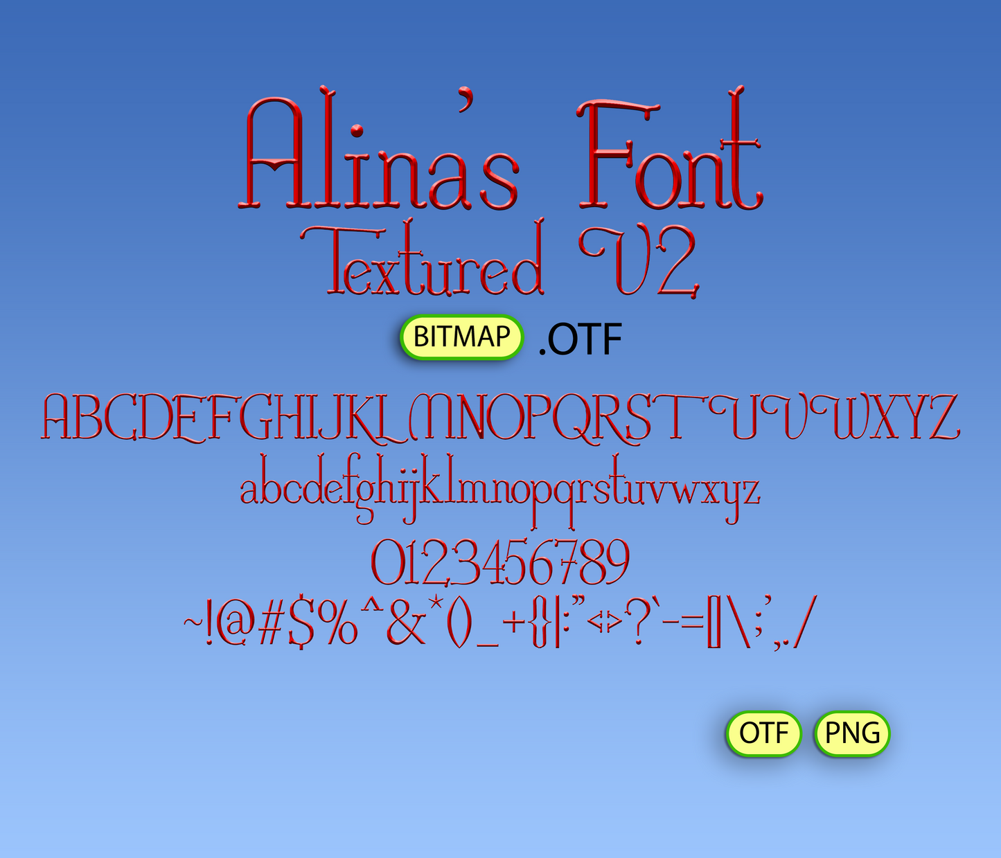 Emerald Kingdom Font Textured - Alina's Fonts