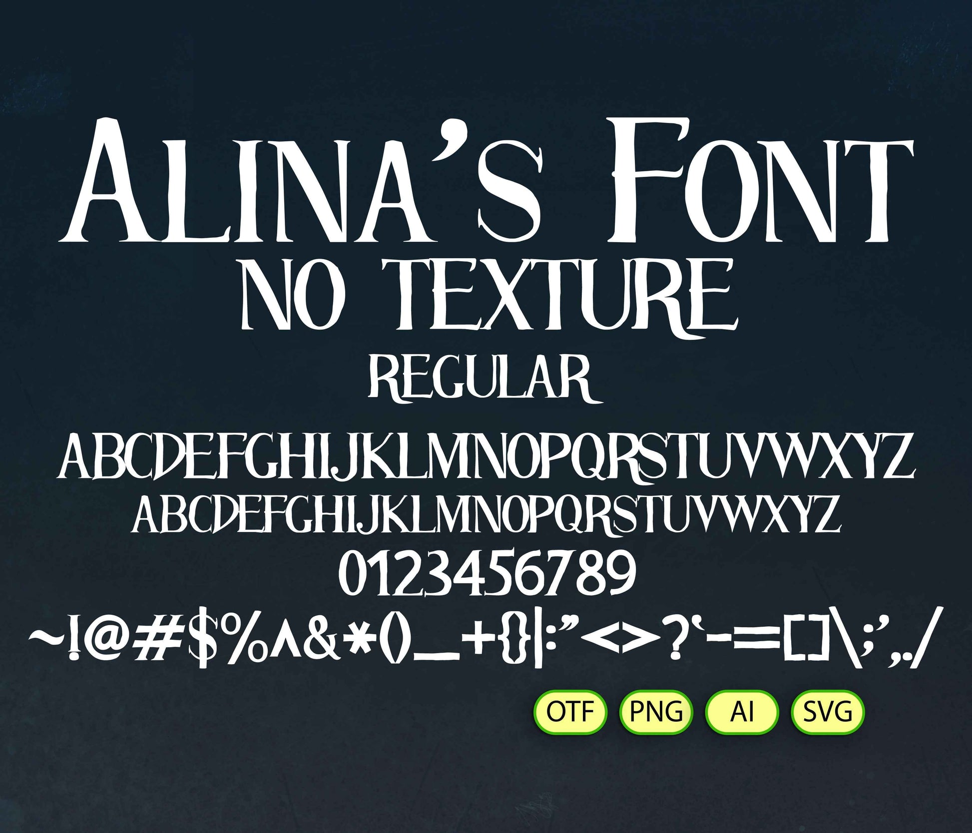 Magical Journey to Enchanted Land Font Textured - Alina's Fonts