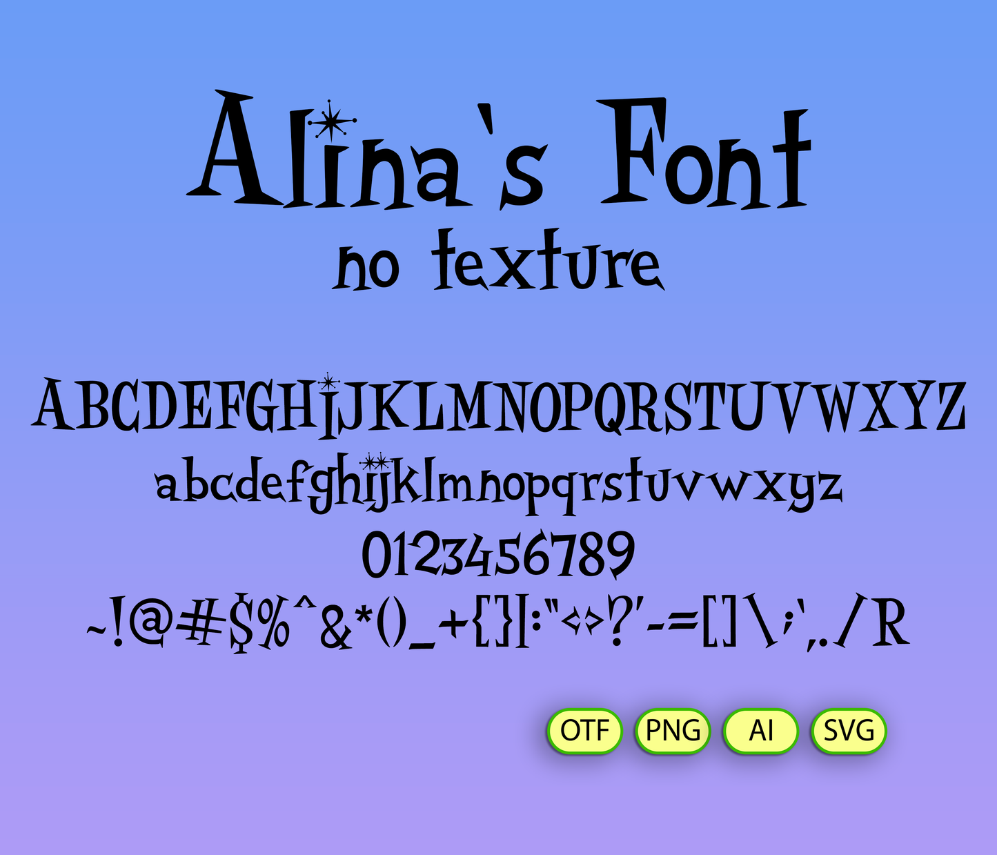 Stealthy Feline Font Textured - Alina's Fonts