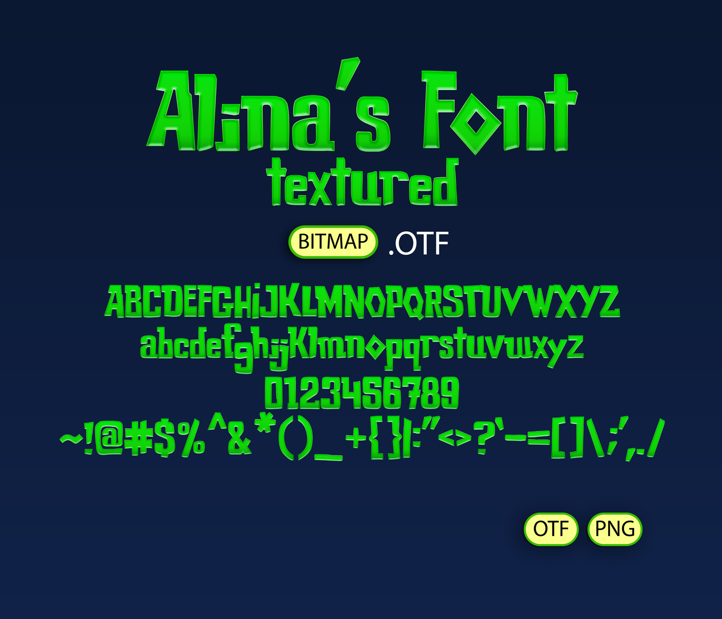 Underwater Microscopic Villain Font Textured - Alina's Fonts